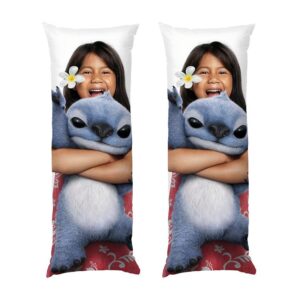 Дакимакура «Гавайская дружба Лило и Стич (Hawaiian Friendship Lilo and Stitch)»