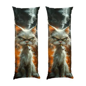 Дакимакура «Кошка-бунтарь Rebel Cat»