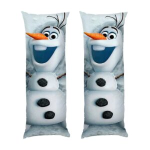 Дакимакура «Олаф: Радость зимы. Ледяное сердце Olaf Winter Joy Frozen»