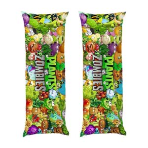 Дакимакура «Весёлая битва растений против зомби Fun Battle Plants vs Zombies»