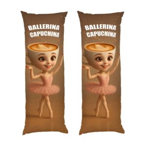Дакимакура «Балерина Капучина» (мем) Ballerina Capuchina Meme