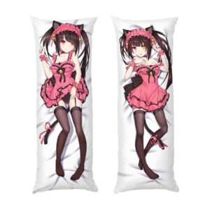 Дівчинка кішка Неко дівчинка в рожевій сукні Манга Neko girl in a pink dress Manga