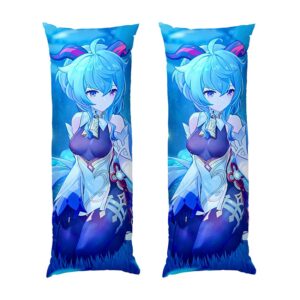 Гань Юй с цветами в Genshin Impact Ganyu with flowers Genshin Impact