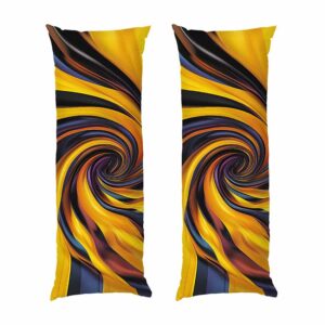Красивый узор «Жёлтая спираль» Yellow spiral Beautiful pattern