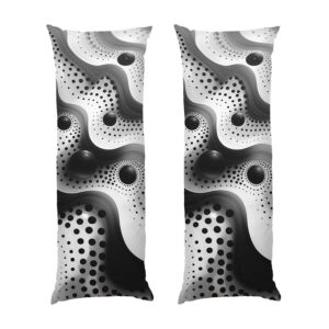 Черные волны с пятнами Black waves with spots