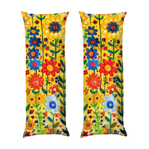 Петриковская роспись Яркий желтый рисунок Petrykiv painting Bright yellow pattern