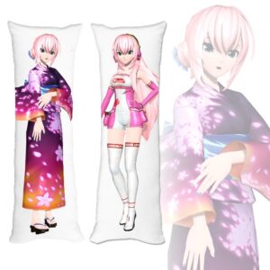 Подушка обіймашка дакімакура Vocaloid Megurine Luka Pink