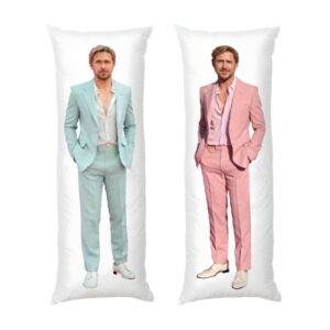 Раян Ґослінґ у рожевому та м ятному костюмі Ryan Gosling in a pink and mint suit