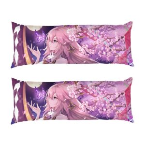 Яє Міко з метеликом Геншин Імпакт Yae Miko with butterfly Genshin Impact