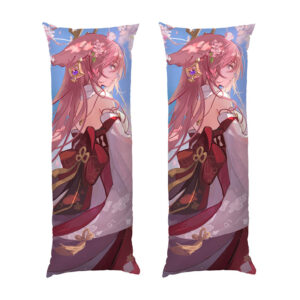 Яє Міко з сакурою Геншин Імпакт Yae Miko with sakura Genshin Impact