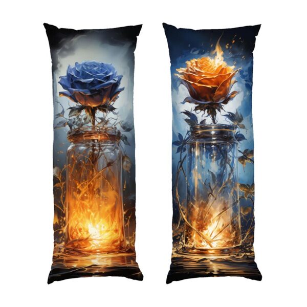 zhovta-ta-synia-troianda.-blue-and-yellow-rose.-concept-art
